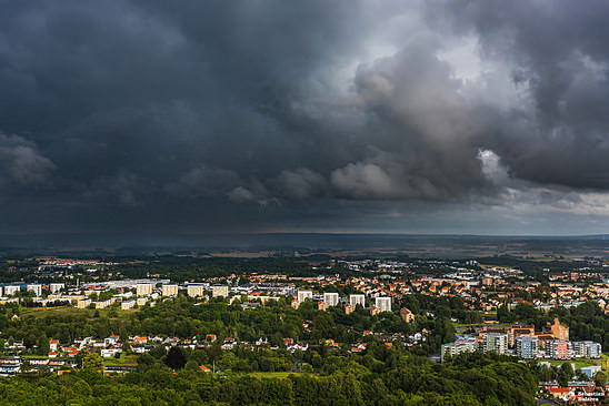 Dark times above Skövde, I tell you!